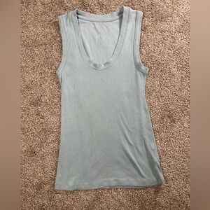 Target a new day blue tank top shirt